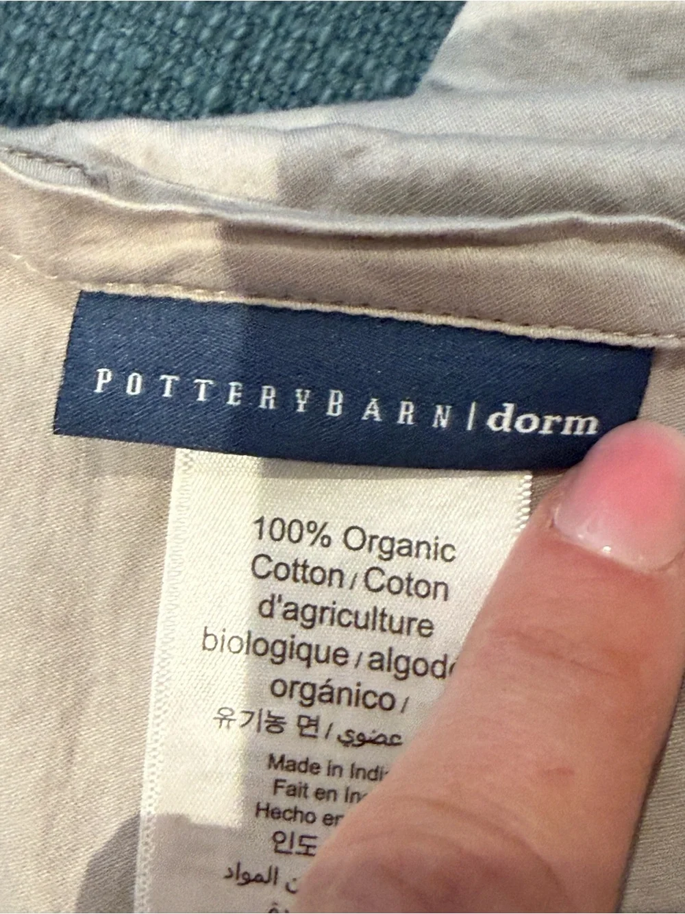 Pottery Barn Dorm 2 Organic Cotton top sheets Queen